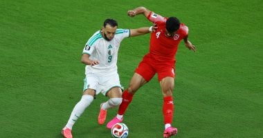 الأردن تتقدم الجزائر بهدف الرشدان في الدقيقة 35 بكأس العالم