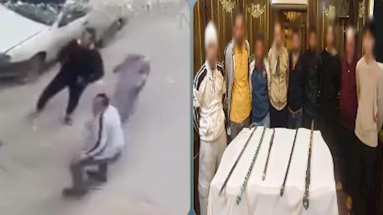 خلافات على قطعة أرض تتحول إلى مشاجرة طاحنة بالهرم