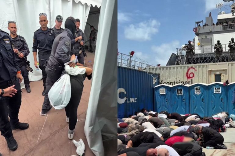 المنظمة المغربية لحقوق الإنسان تندد باحتجاز نشطاء “أسطول كسر الحصار” وتطالب بالإفراج الفوري عن المغاربة المشاركين
