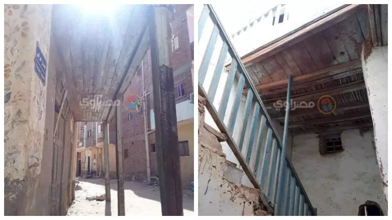 "بيت خليفة البنك".. تحفة معمارية تقاوم الزمن في قلب واحة الخارجة (صور)