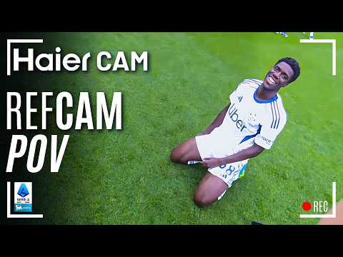 HAIER CAM | REF CAM POV: You Are The Referee in Genoa-Como