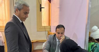 نقيب مهندسي القليوبية يتفقد عملية التصويت لانتخاب النقيب العام