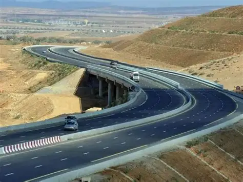 جديد مشروع إنجاز منفذ الطريق السيار جن جن