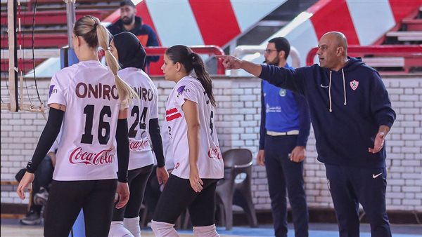 سيدات طائرة الزمالك يهزم سبورتنج في نهائيات دوري السوبر