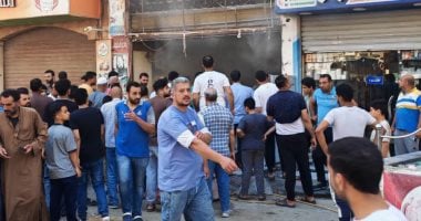السيطرة على حريق فى محل لبيع الدواجن بالمحلة