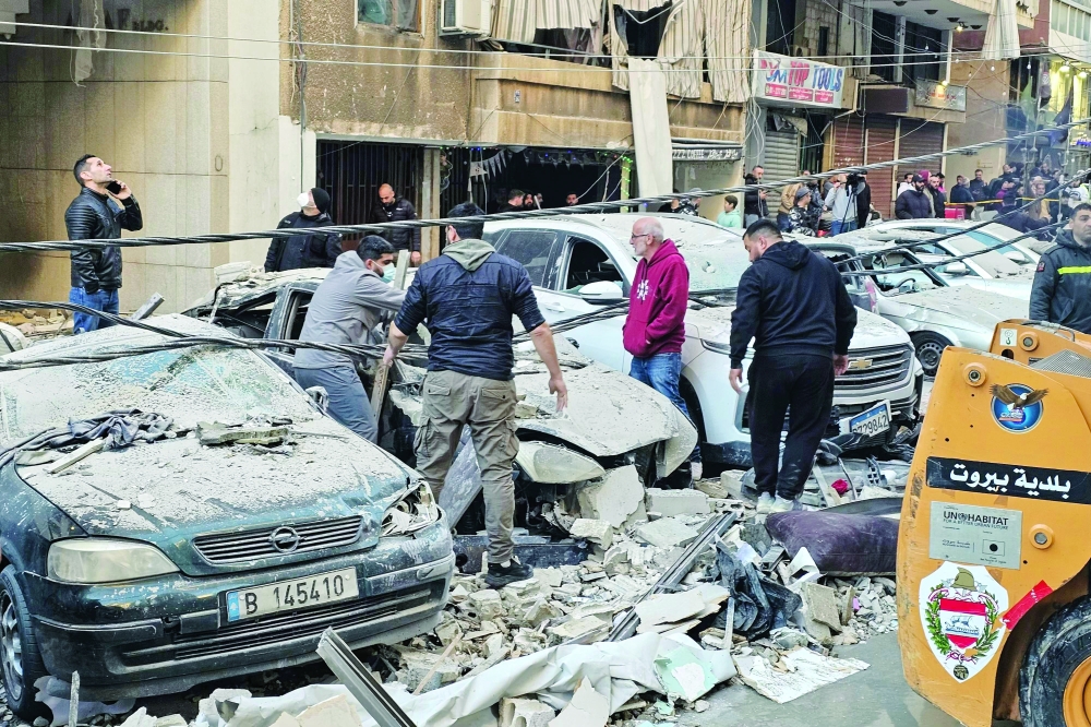 بيروت تحت القصف الإسرائيلي: غارات تستهدف "قلب العاصمة" والنازحون يتجاوزون الـ 780 ألفاً