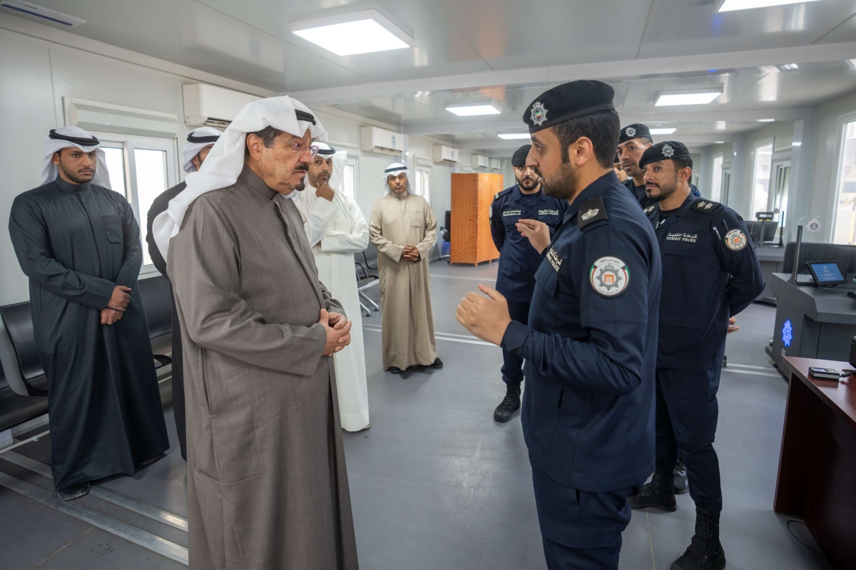 العبدالله تفقد منفذ «النويصيب»: تفان ومسؤولية في أداء الواجب الوطني