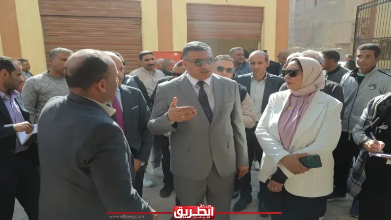 محافظ قنا يتفقد السوق الحضاري الجديد والمستشفى العام بنجع حمادي