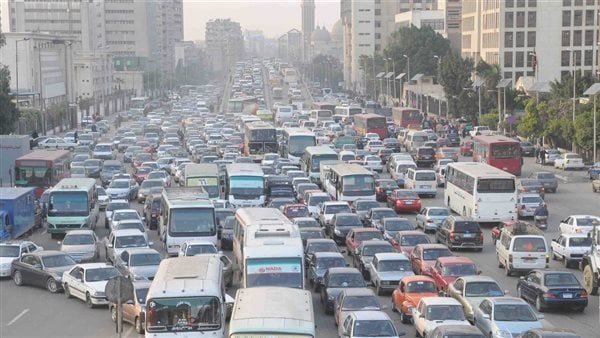 حالة المرور اليوم في القاهرة الكبرى، كثافات متوسطة بالمحاور خلال الذروة الصباحية