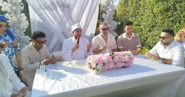 في أجواء عائلية.. صبحى خليل يحتفل بعقد قران ابنته على المخرج ثائر الصيرفى
