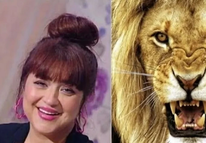 أسد يهاجم إعلامية مصرية أثناء التصوير