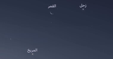 مثلث سماوى يزين فجر اليوم فى مشهد بديع يشاهد بالعين المجردة