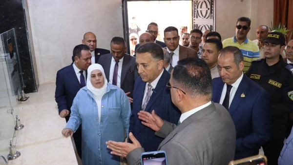 محافظ القليوبية يفتتح أعمال تطوير المركز التكنولوجي في ميت حلفا