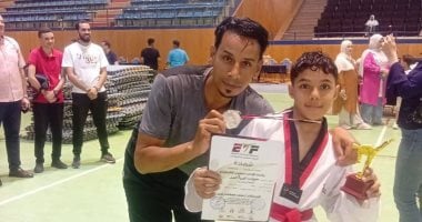 أبطال مركز شباب السادات يحصدون 3 ميداليات برونزية فى بطولة التايكوندو
