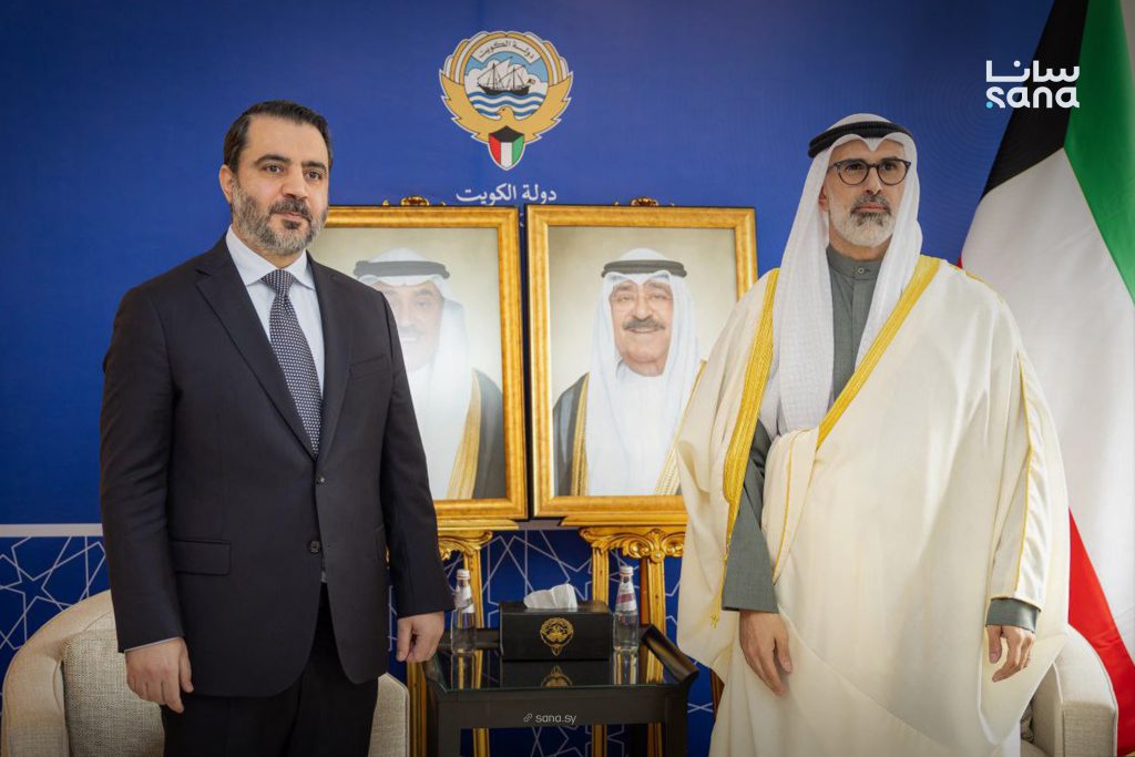 الوزير الشيباني يلتقي نظيره الكويتي على هامش مؤتمر ميونخ للأمن