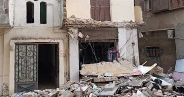 انهيار 3 منازل بمنطقة القيسارية فى المنشأة بمحافظة سوهاج دون وقوع إصابات