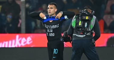 إصابة مارتينيز تهدد مشاركة إنتر فى أوروبا