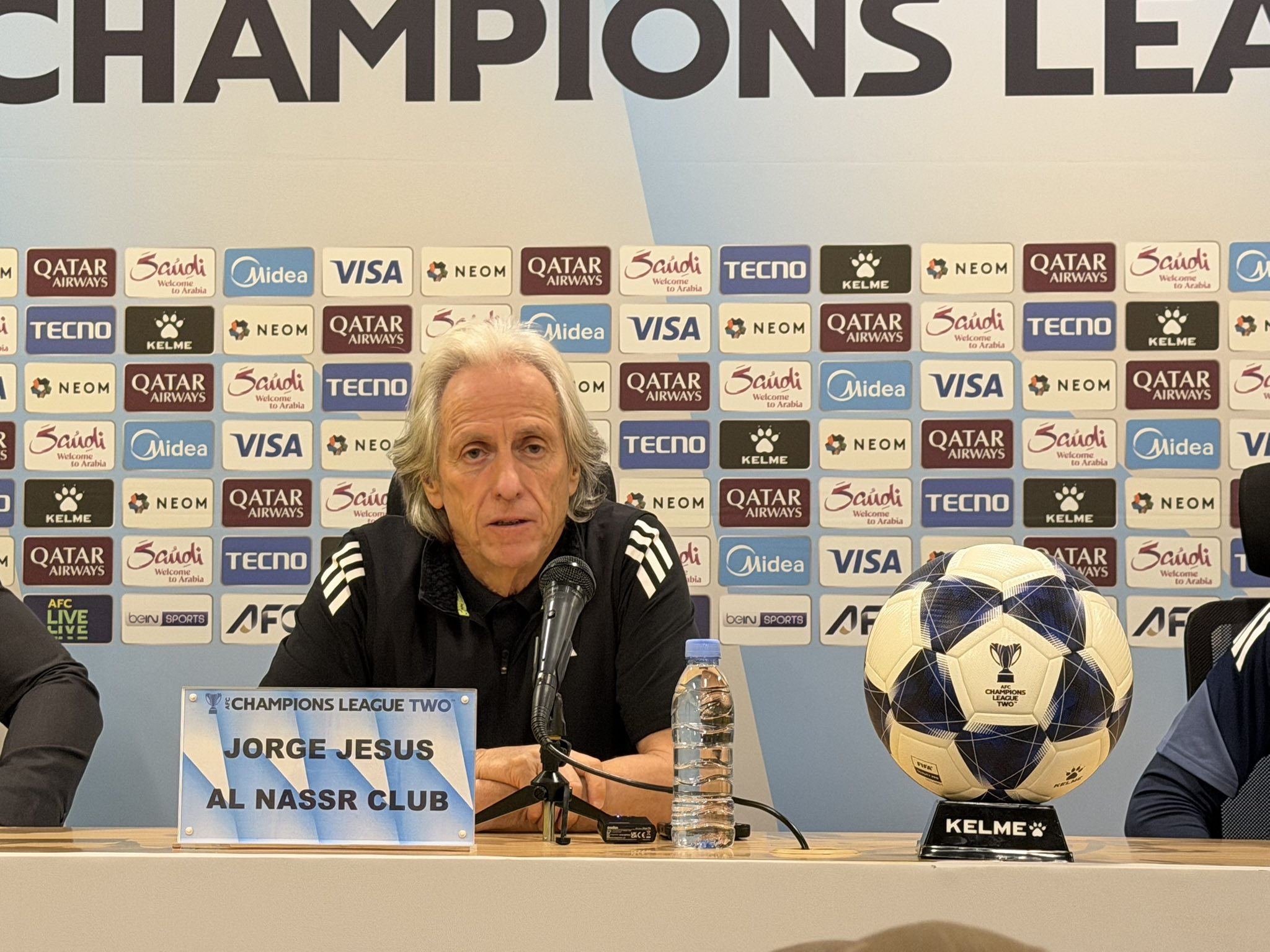 ‫جيسوس يهنئ السعوديين بحلول شهر رمضان‬