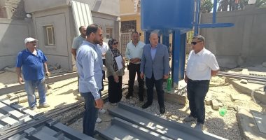 نائب محافظ الجيزة يتابع مشروع الصرف الصحى بالمناطق المحرومة بكرداسة