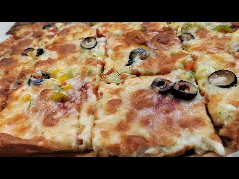 طريقة عمل بيتزا الخلاط السريعة | العزومة مع الشيف فاطمة أبو حاتي