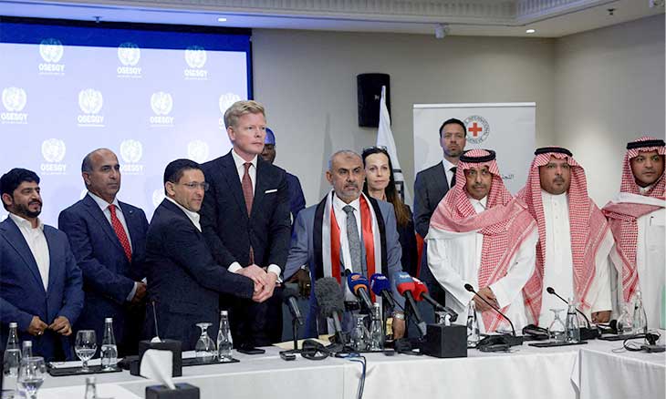 اليمن: التوقيع على أكبر صفقة تبادل أسرى عقب جولة مفاوضات هي الأطول