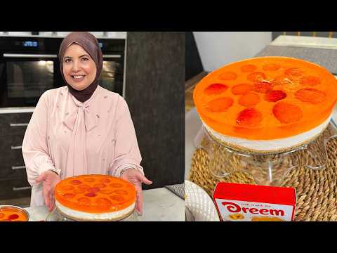 طريقة عمل تشيز كيك المشمش | العزومة مع الشيف فاطمة أبو حاتي