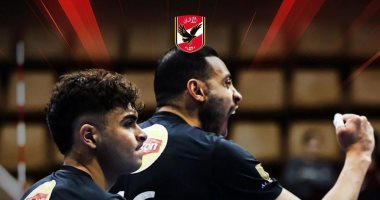 الأهلى يهزم القناة فى قبل نهائى دورى رجال الطائرة