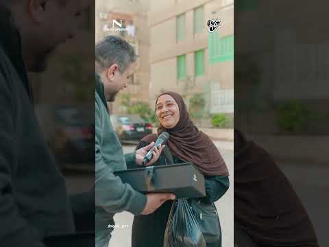 مذيع الشارع | جبر الخواطر| رغم مرضها بتجرى على ولادها السته 🥺🥺