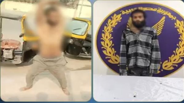 القبض على شخص يعاني من اضطرابات عقلية بعد تداول فيديو بالقليوبية