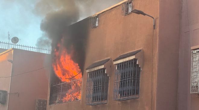 حريق مهول ينهي حياة طفل بحي “تغرمت نقلان” بورزازات