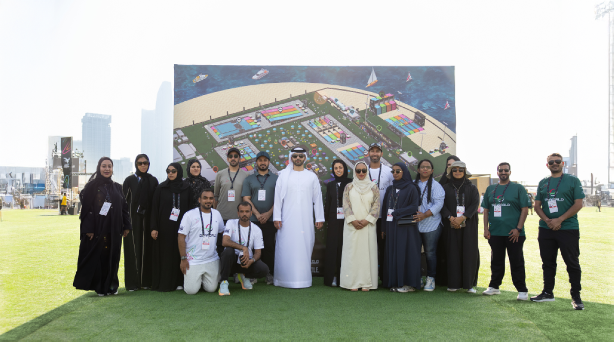 منصور بن محمد: دبي تواصل تقديم نموذج ملهم للمجتمع الواعي بقيمة الرياضة