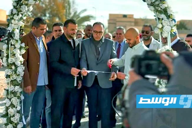 افتتاح مدرسة نمودجية بالفرع البلدي أبوكماش