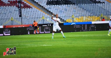 ناصر منسى يتقدم للزمالك بهدف فى مرمى الاتحاد السكندرى بالدقيقة 11