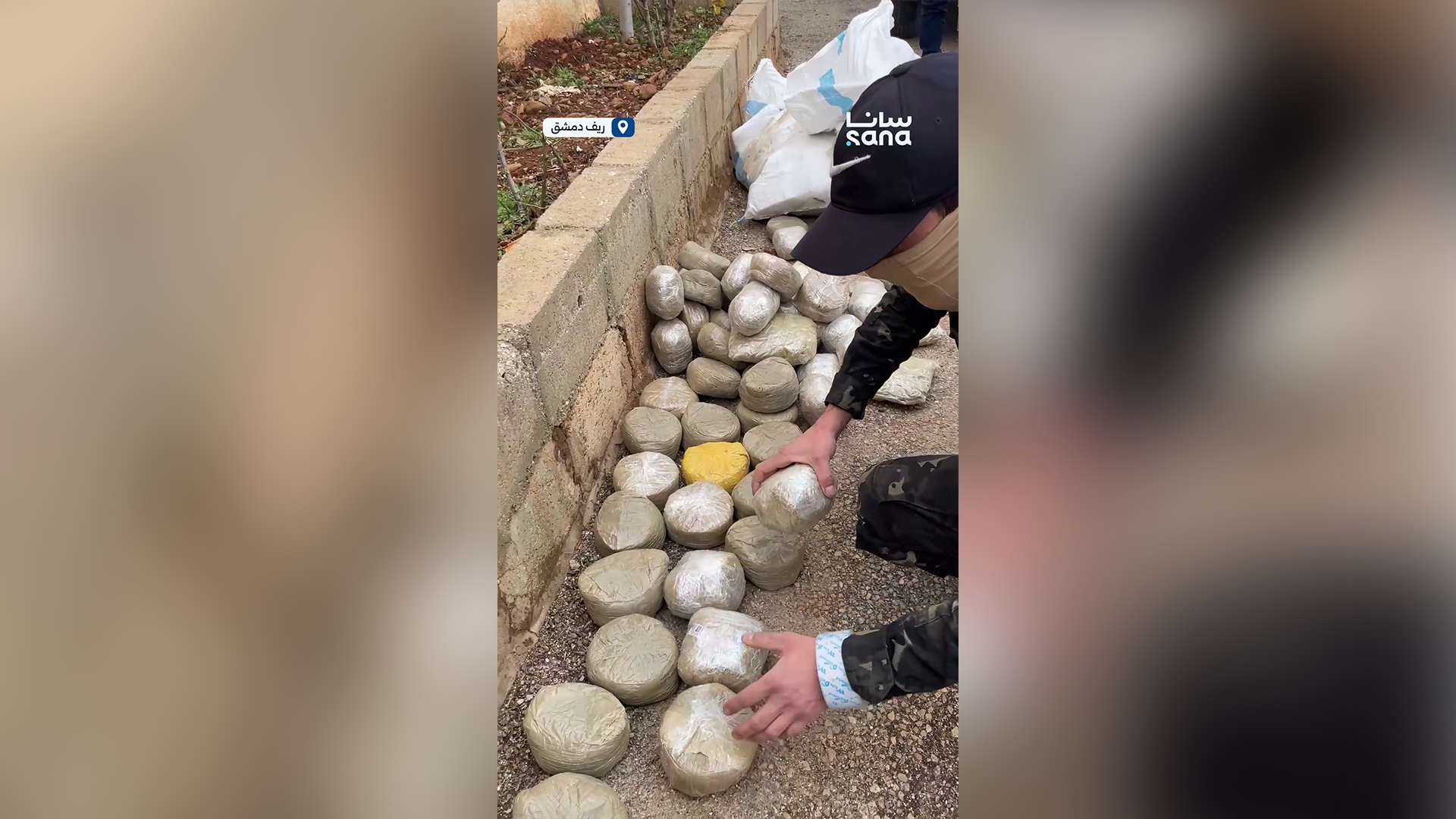 قوات حرس الحدود تحبط أمس عملية تهريب مواد مخدرة في منطقة يبرود على الحدود السورية اللبنانية