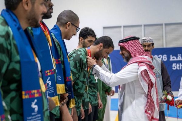 المنتخب السعودي لكرة الهدف يتوَّج بذهبية دورة ألعاب غرب