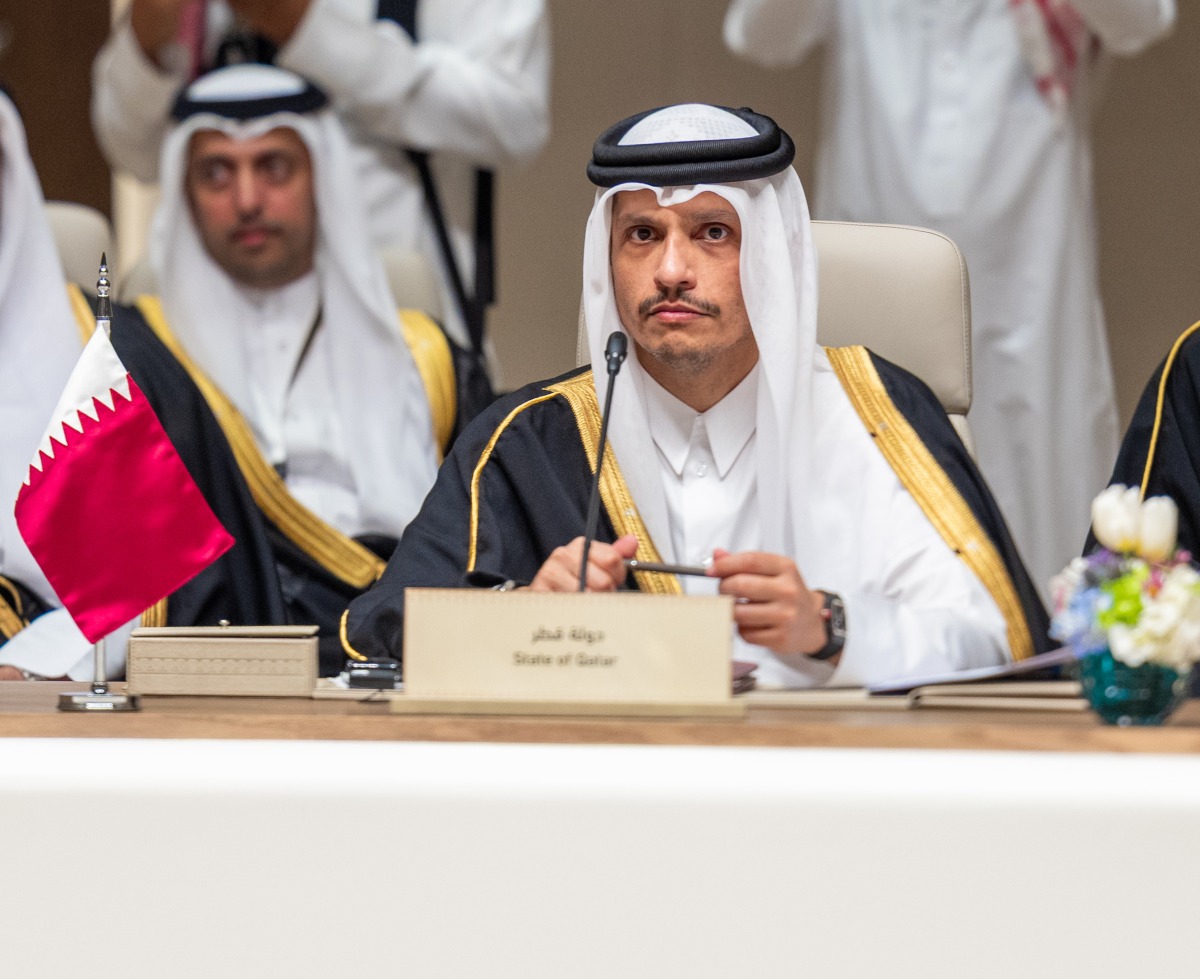 ‫ رئيس مجلس الوزراء وزير الخارجية يشارك في الاجتماع الوزاري التشاوري لوزراء خارجية مجموعة من الدول العربية والإسلامية بشأن الاعتداءات الإيرانية