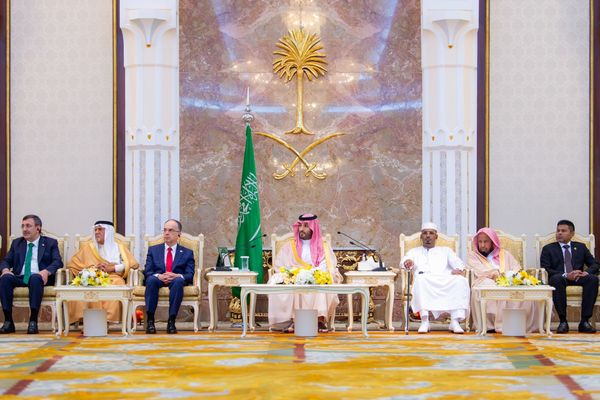 نيابةً عن الملك.. ولي العهد يقيم حفل الاستقبال السنوي في منى