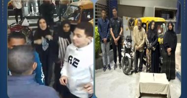 خناقة الستات والتوكتوك.. فيديو صادم يوثق علقة سخنة لشاب
