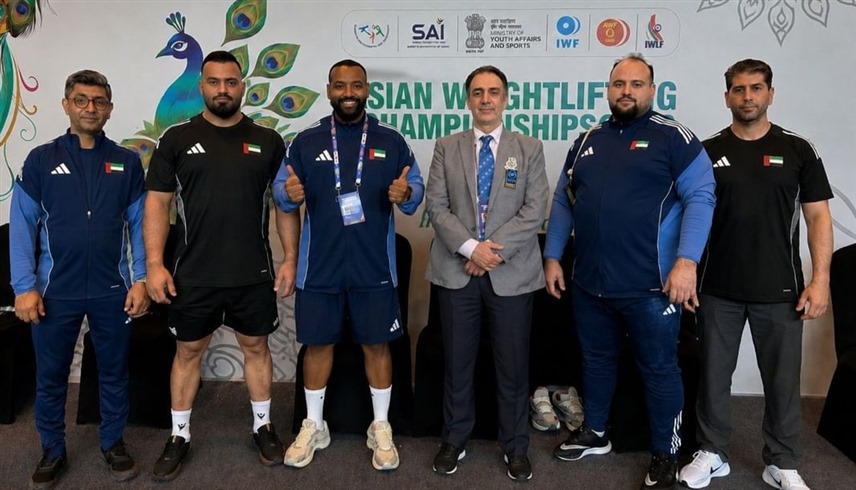 4 لاعبين يمثلون منتخب الإمارات للأثقال في آسيوية أوزبكستان