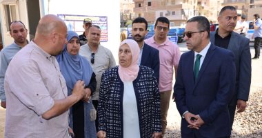 محافظ المنوفية يتفقد مستجدات الأعمال بموقف قويسنا النموذجي بطاقة 120 باكية