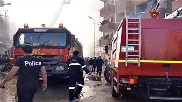 السيطرة على حريق ورشة نجارة في أبو قرقاص بالمنيا