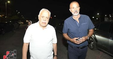 أشرف زكى ومحمد أبو داود يشاركان فى عزاء محمد مرزبان