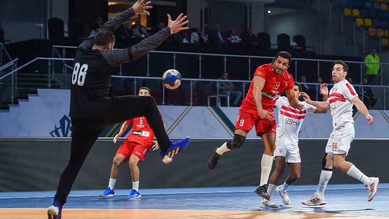الأهلي يتفوق على سبورتنج ويتأهل لنصف نهائي كأس مصر لكرة اليد