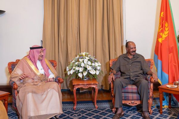 رئيس دولة إريتريا يستقبل نائب وزير الخارجية