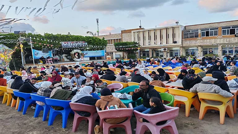 الشباب والرياضة تنظم إفطار جماعي لمراكز التخاطب (فيديو وصور)