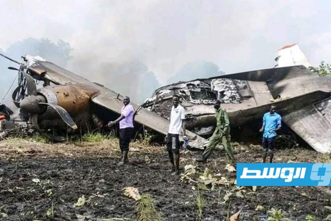 جنوب السودان: مقتل 14 شخصا في تحطم طائرة قرب جوبا