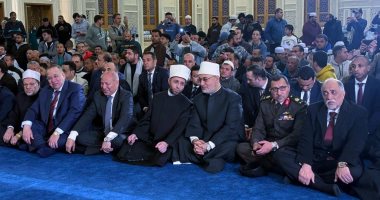 المفتي يشهد احتفال وزارة الأوقاف بذكرى انتصارات العاشر من رمضان بالمقطم