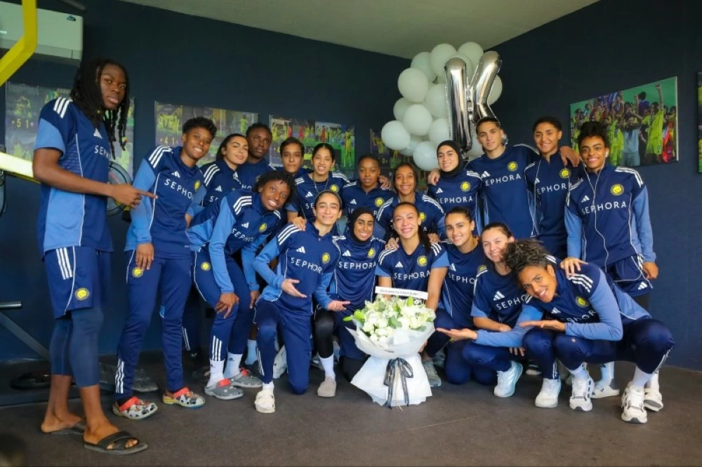 لاعبة النصر كاثلين.. أعلنت إسلامها قبل شهر الصوم