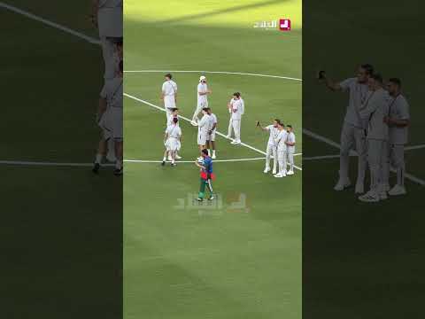 📍Watch the moment the "Greens" players entered the Kansas City stadium pitch before facing Austri...