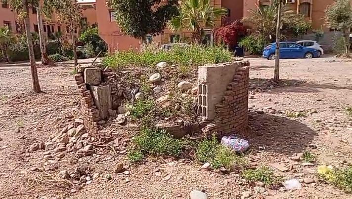 مراكش.. الإهمال وغياب الإنارة يحولان فضاء أخضر إلى نقطة سوداء ومساحة قاحلة